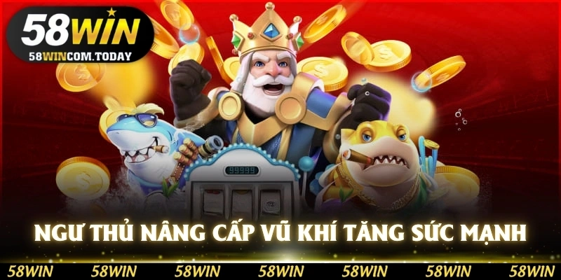 Ngư thủ có thể nâng cấp vũ khí để tăng sức mạnh đánh Boss khủng