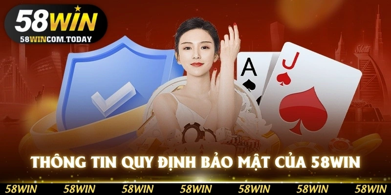Thông tin về quy định bảo mật của 58WIN